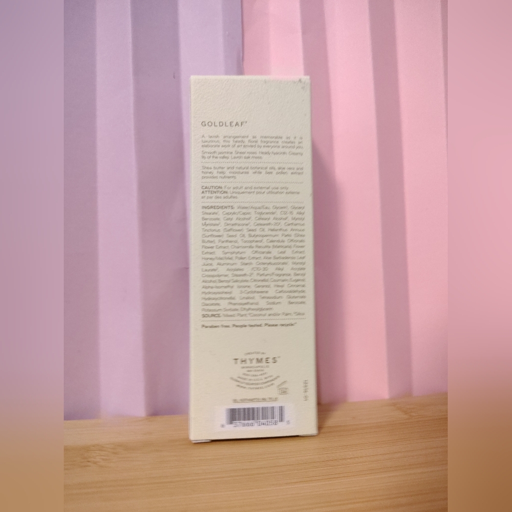 Thymes Goldleaf Hand Creme - 3 Fl Oz - Picture 4 of 8